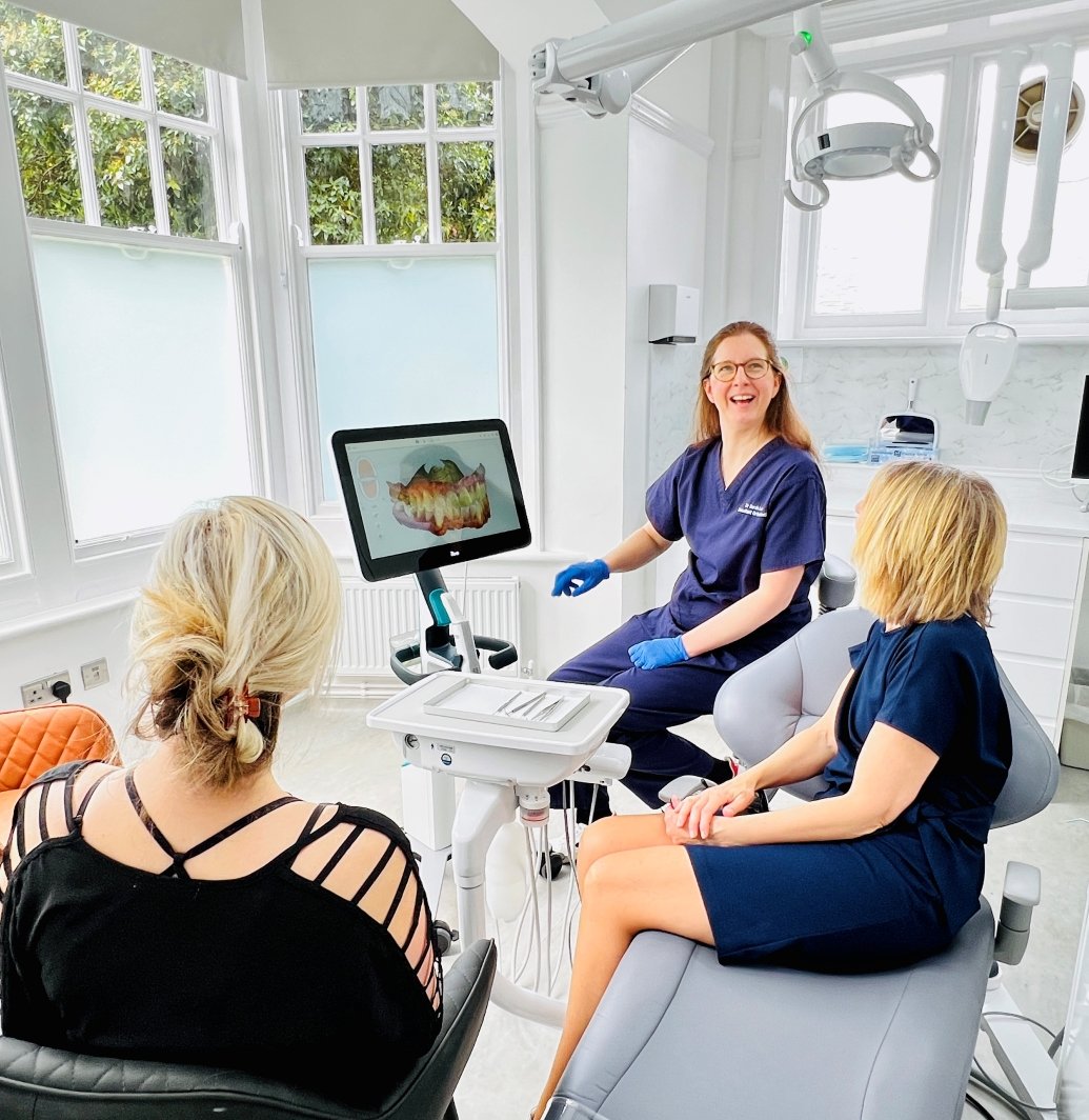 Orthodontics Dr. Sarah Lee leads an orthodontics consultation