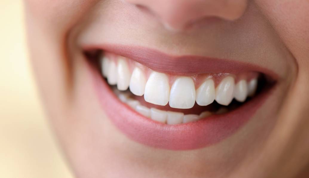 woman smiling